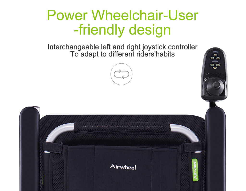 Airwheel H3T Automatic folding wheelchair with Invention patent