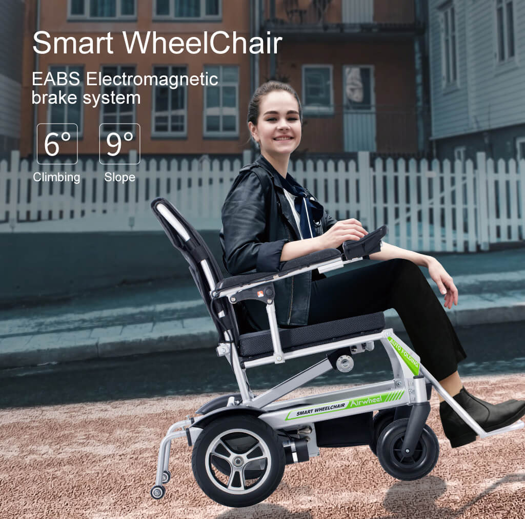 Airwheel H3PS Automatic folding wheelchair with Invention patent