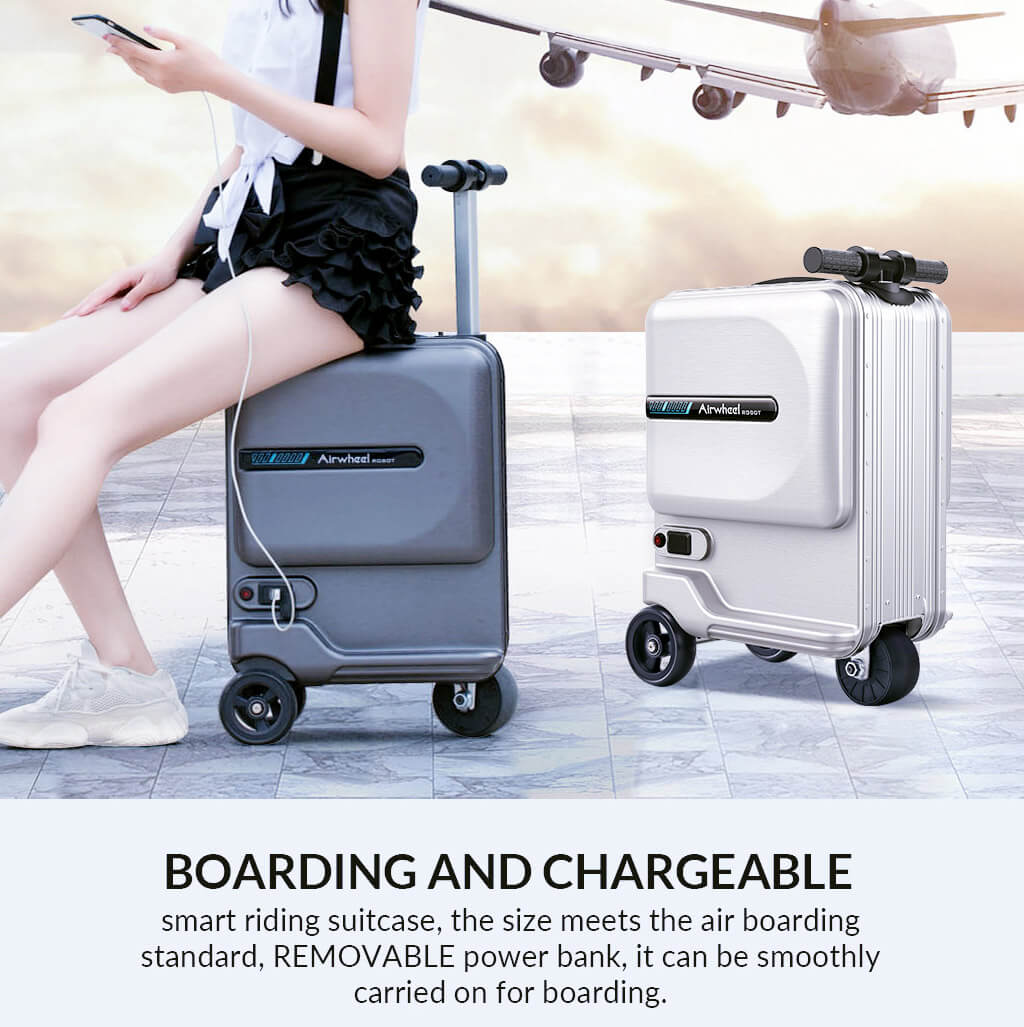 Airwheel SE3Mini ride on suitcase
