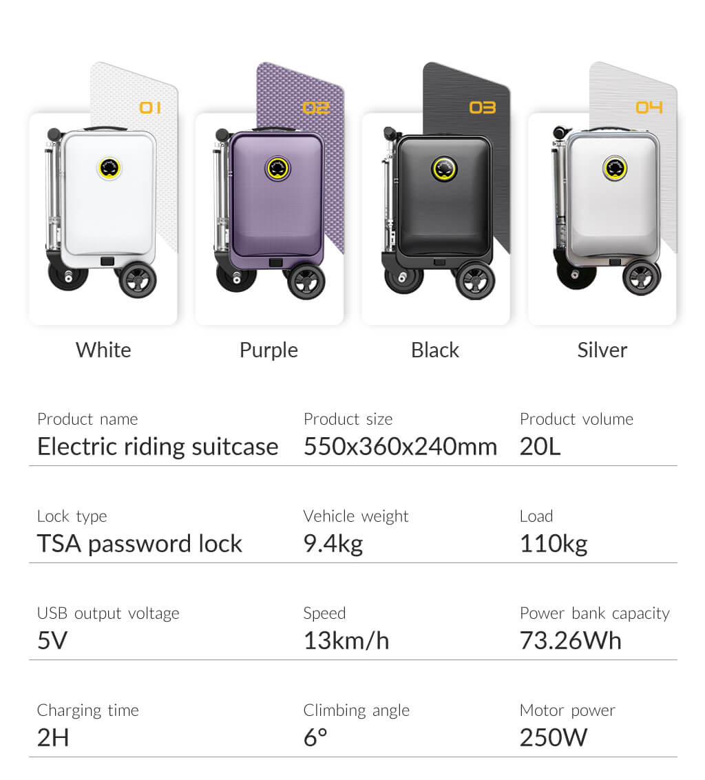 Airwheel SE3S Electric Riding Luggage