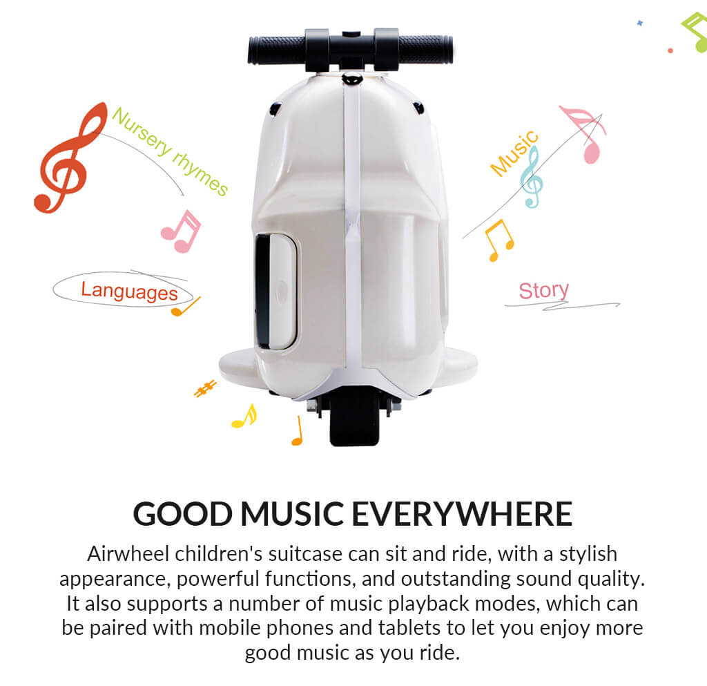 Children s Electric Riding Luggage Airwheel SQ3